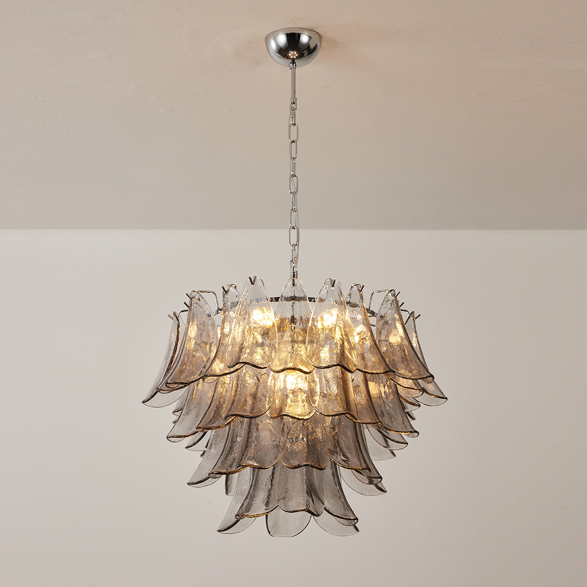 Emily Petal Glass Chandelier — product view 28