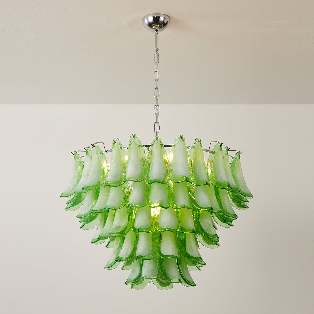 Emily Petal Glass Chandelier — product view 36