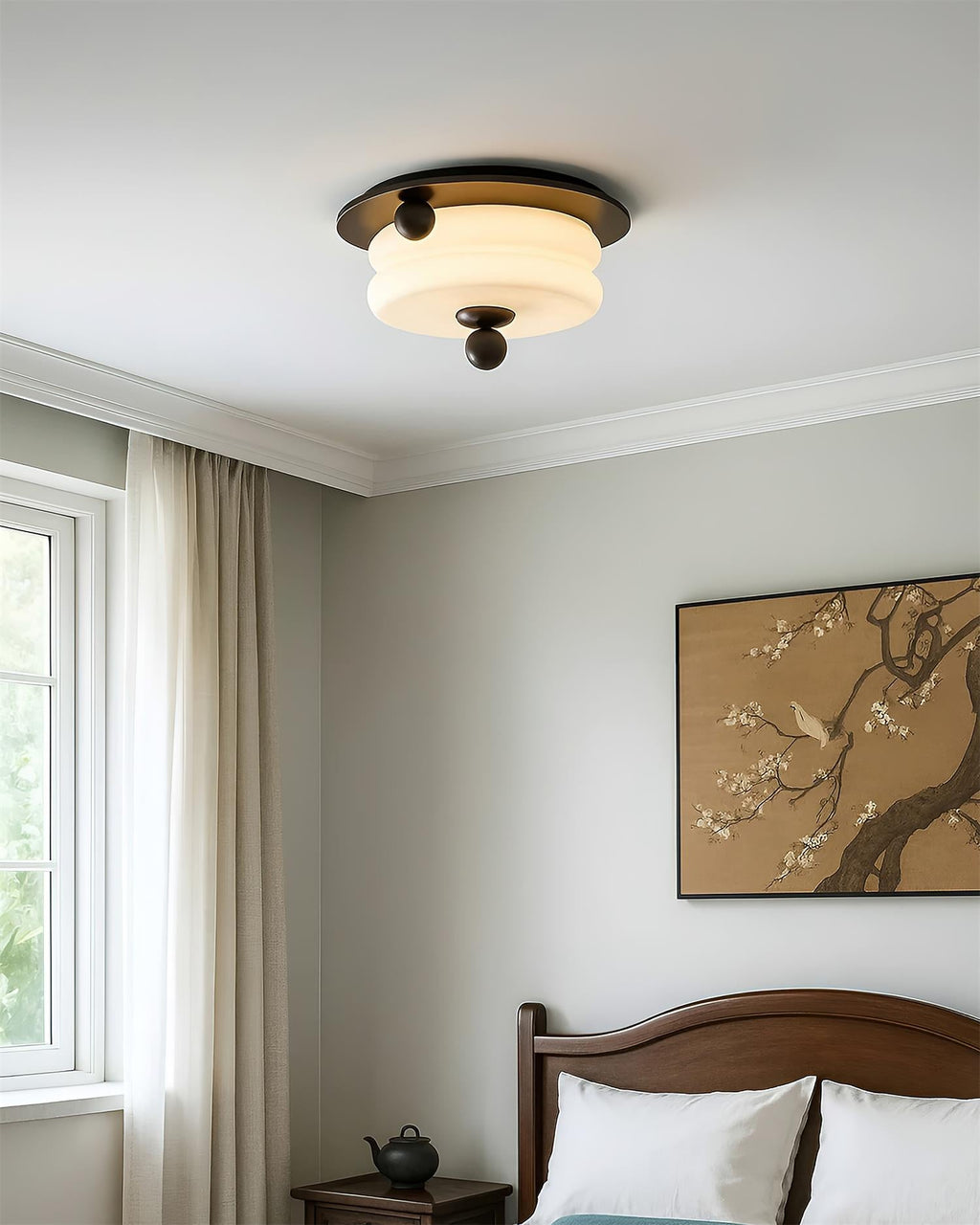Tranquil Wood Ceiling Lamp — product view 3