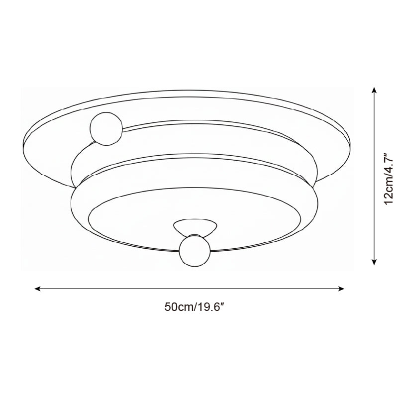 Tranquil Wood Ceiling Lamp — product view 6