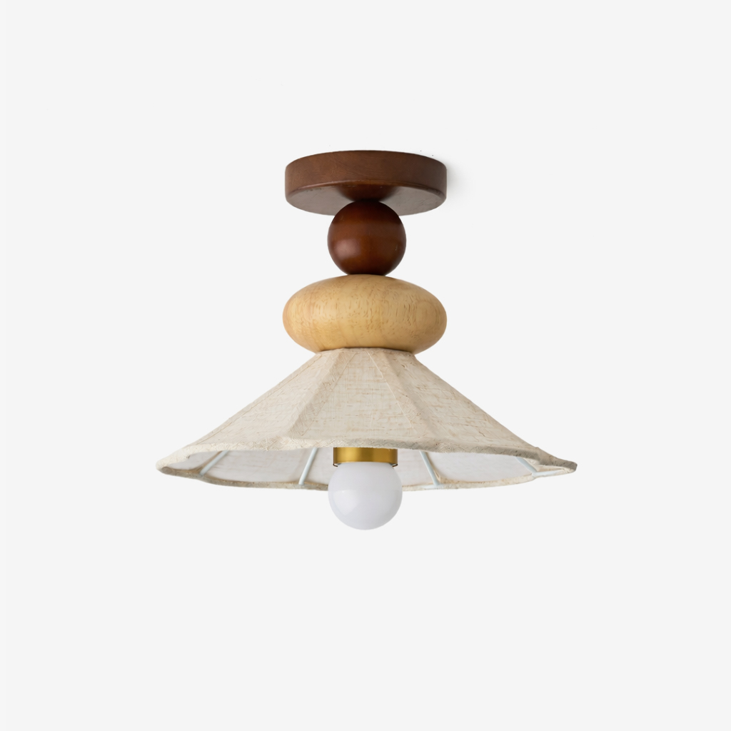 Equinox Wood Ceiling Lamp — product view 1