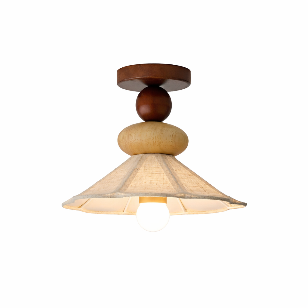 Equinox Wood Ceiling Lamp — product view 4