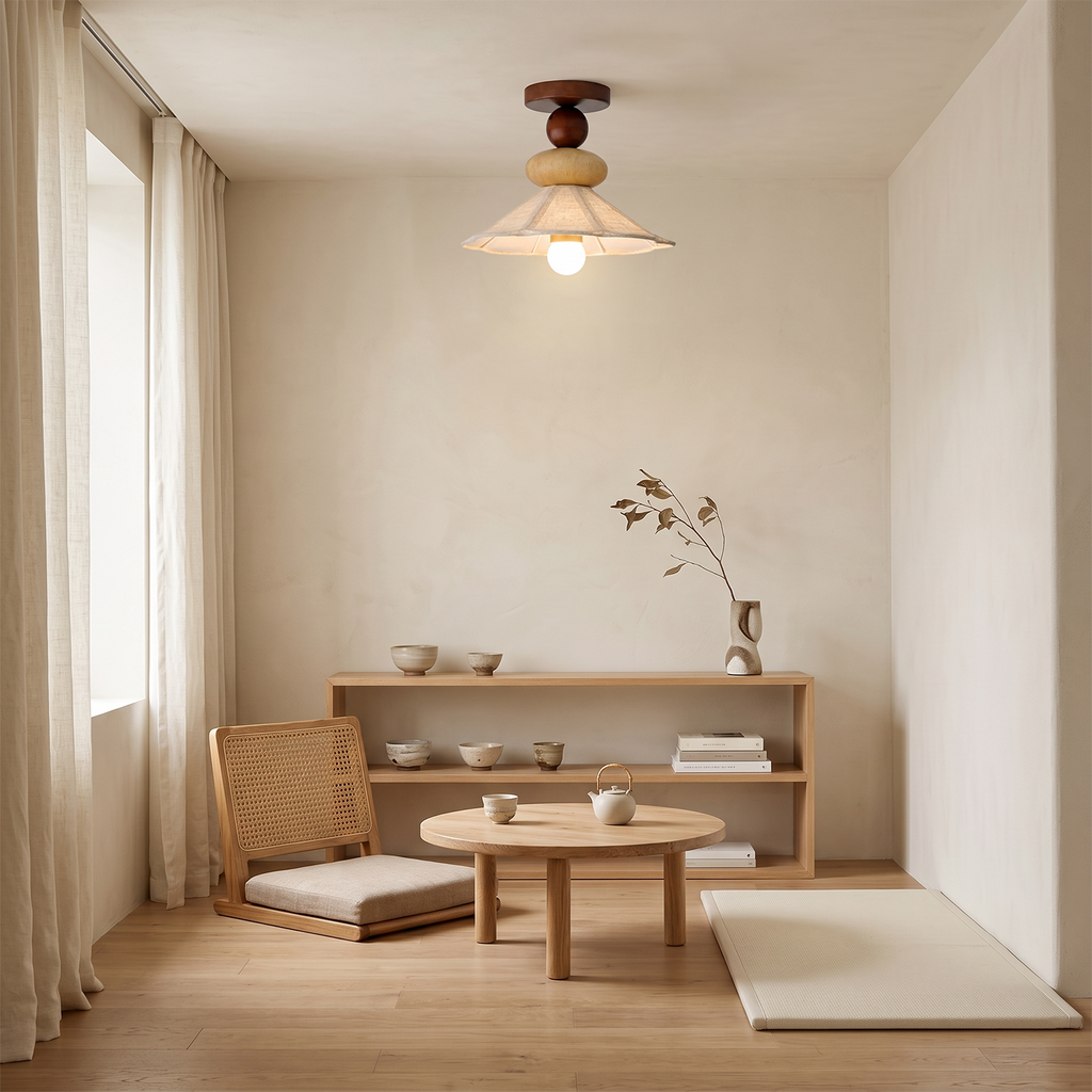 Equinox Wood Ceiling Lamp — product view 7