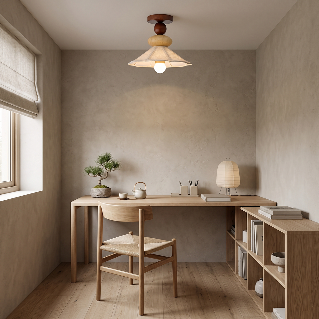 Equinox Wood Ceiling Lamp — product view 13