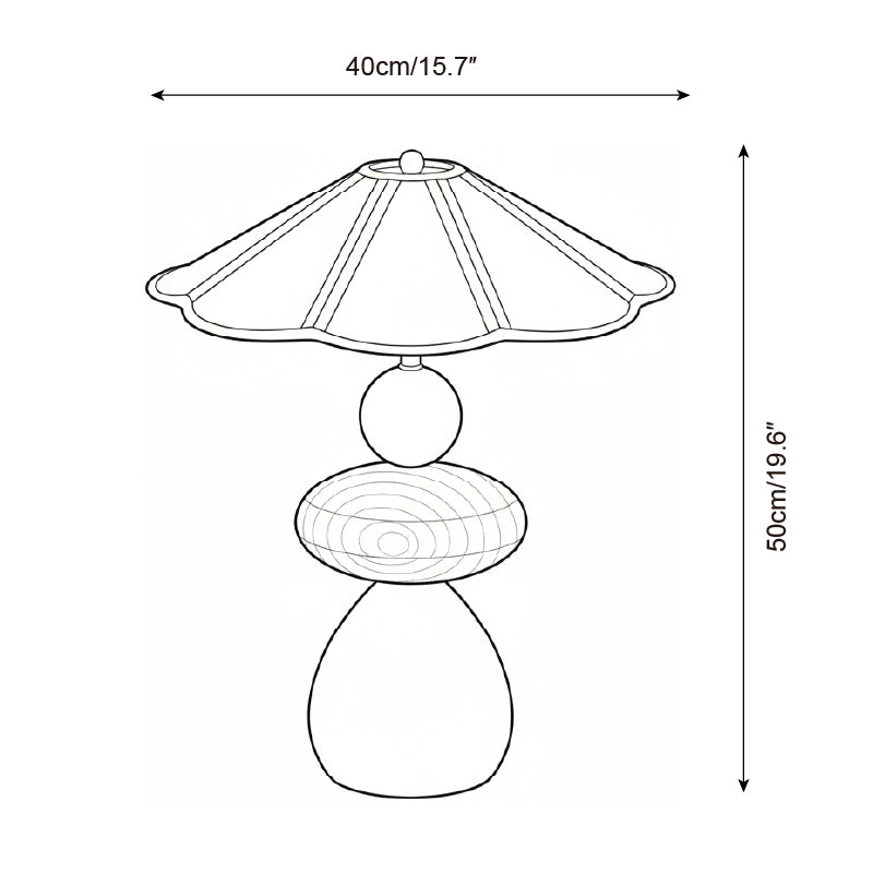 Equinox Wood Table Lamp — product view 7