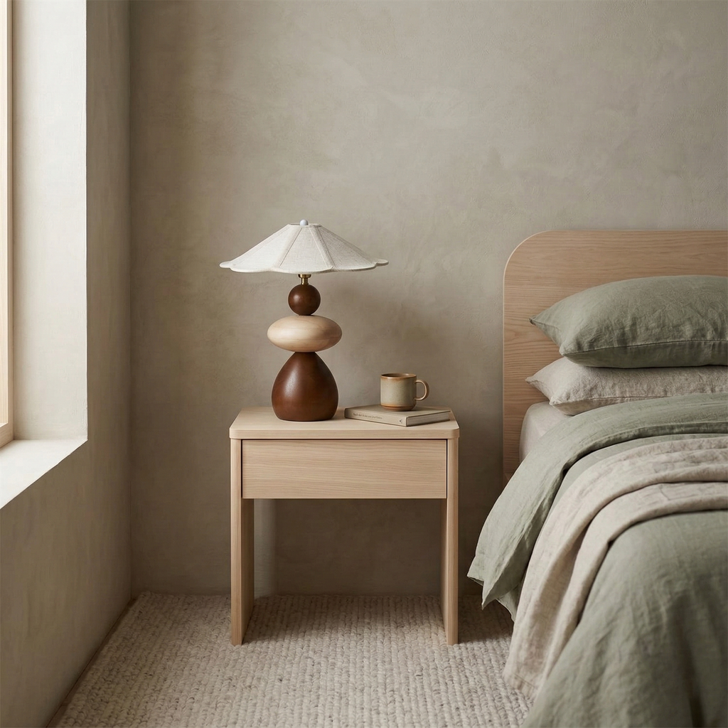 Equinox Wood Table Lamp — product view 8