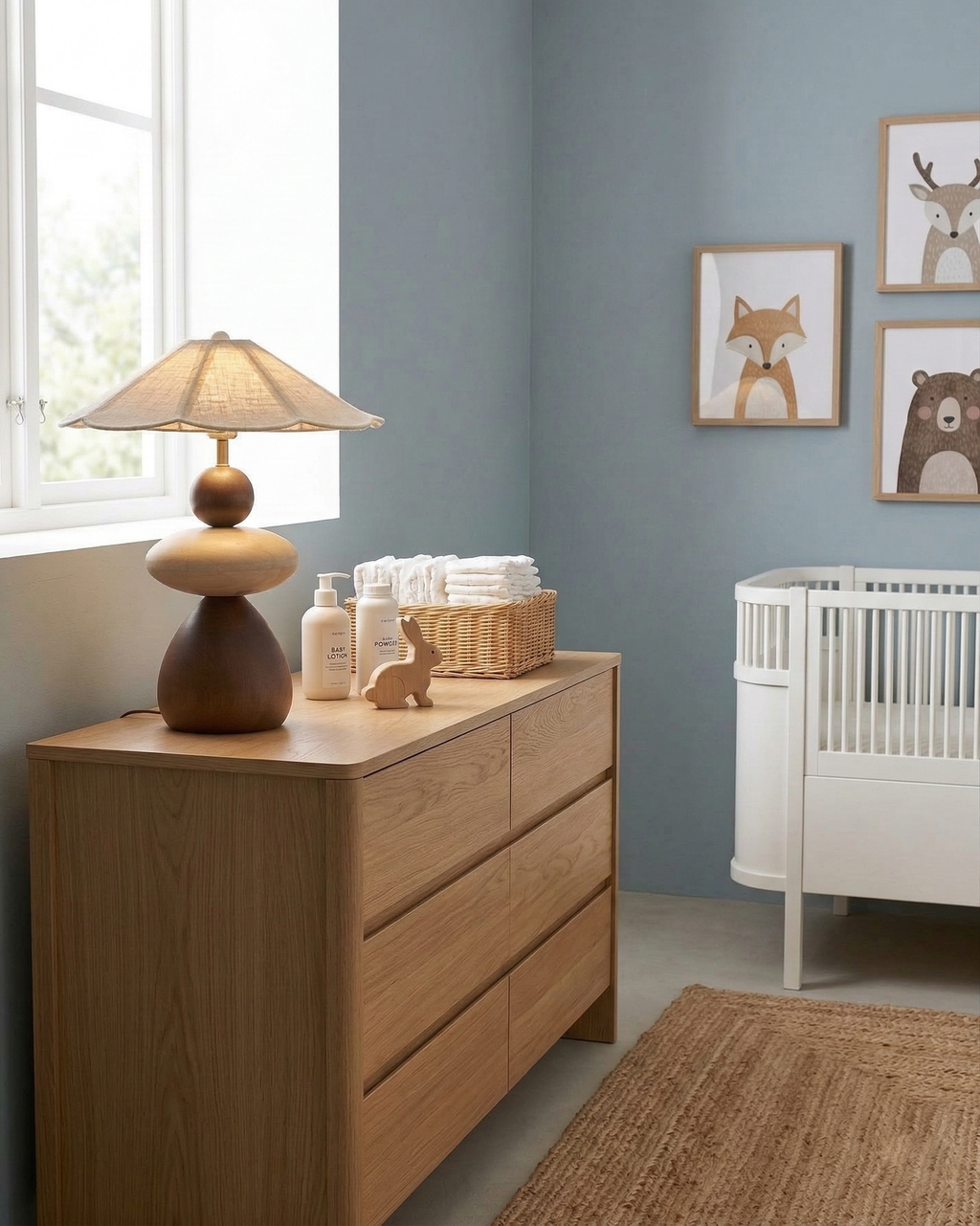 Equinox Wood Table Lamp — product view 10
