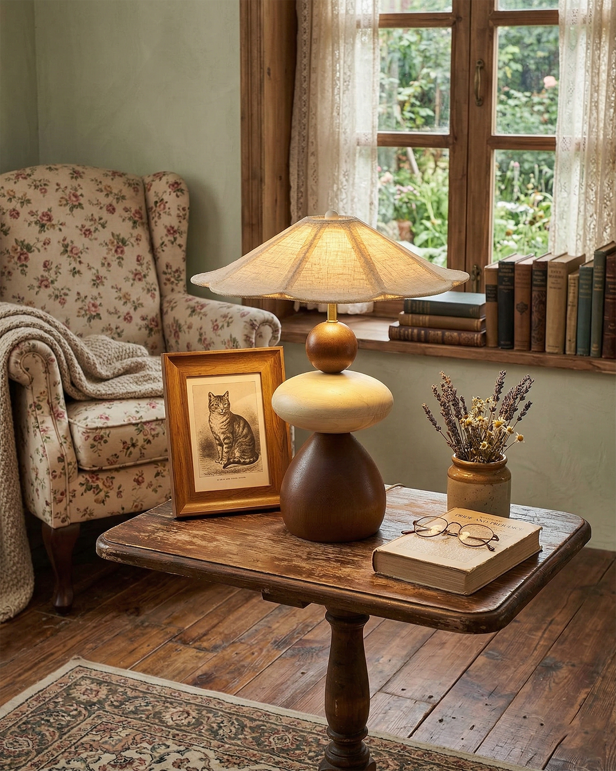 Equinox Wood Table Lamp — product view 15