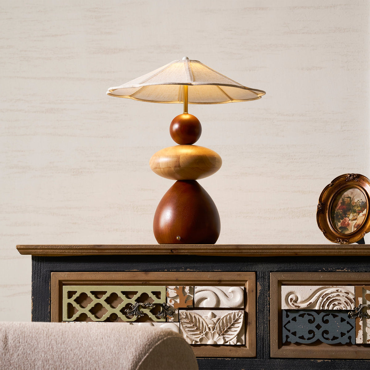 Equinox Wood Table Lamp — product view 18