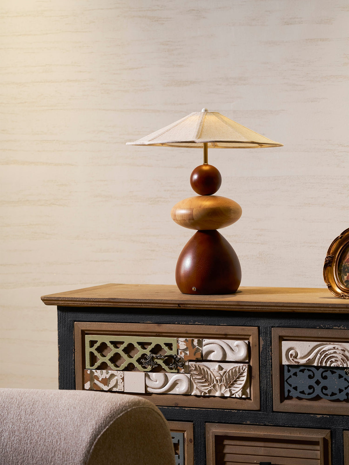 Equinox Wood Table Lamp — product view 19