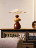 Equinox Wood Table Lamp — product view 20