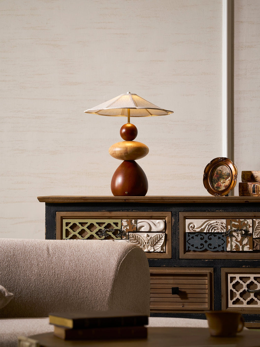 Equinox Wood Table Lamp — product view 21