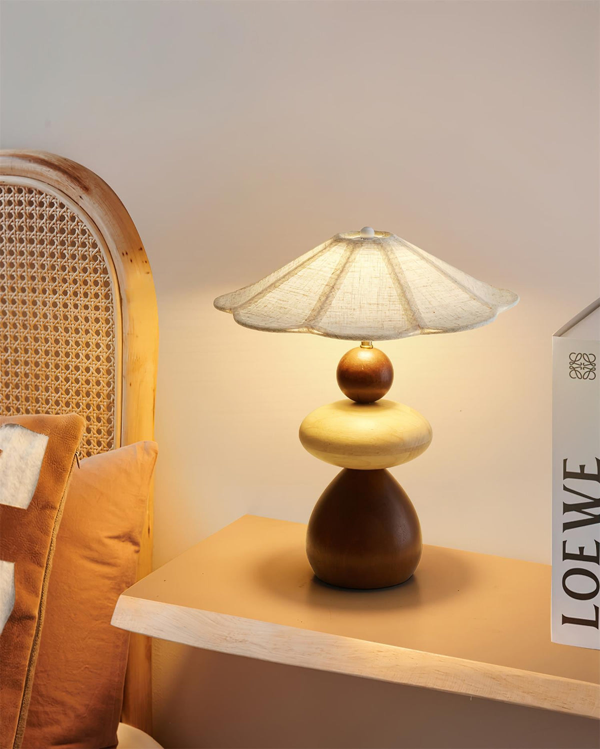 Equinox Wood Table Lamp — product view 25
