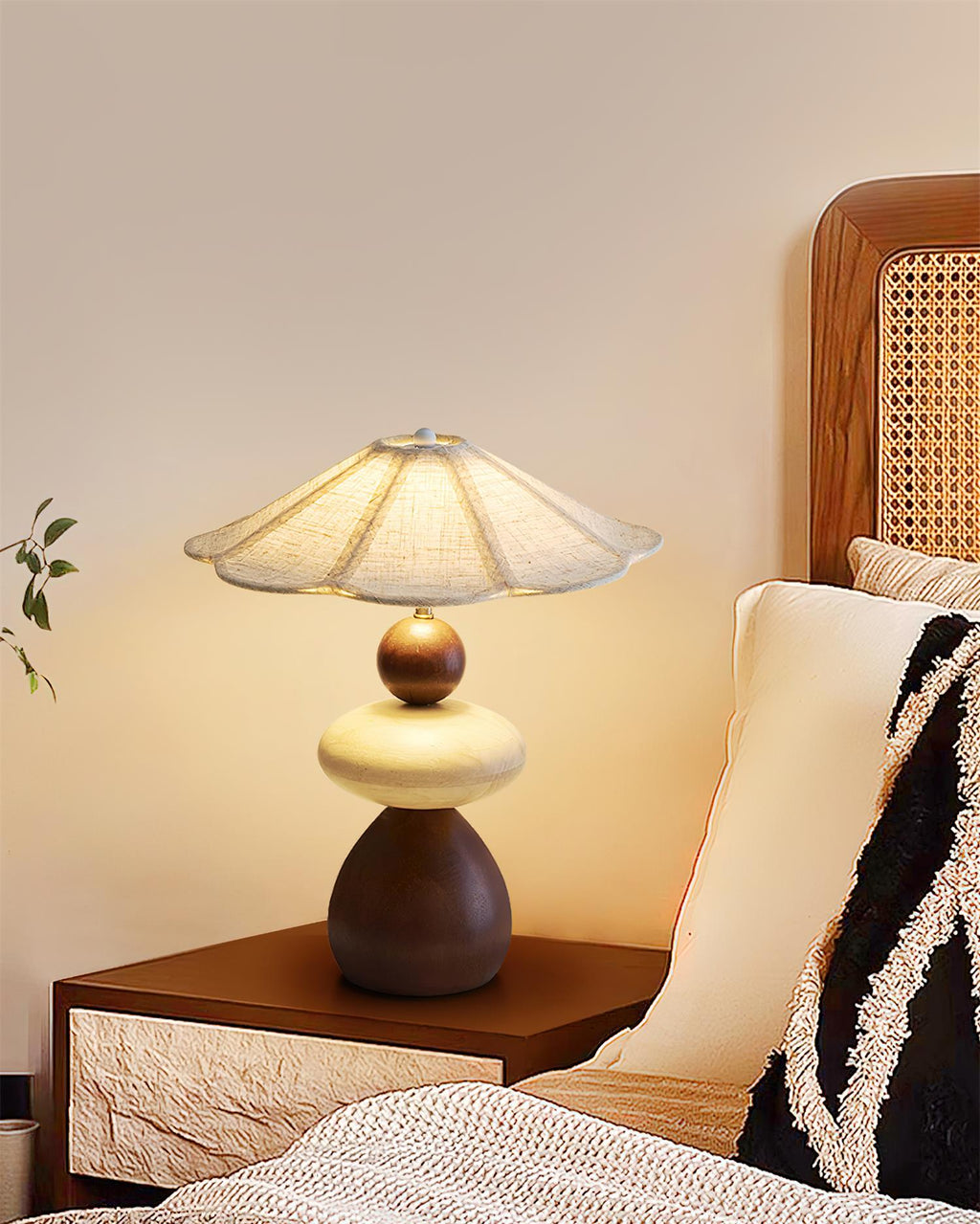 Equinox Wood Table Lamp — product view 26