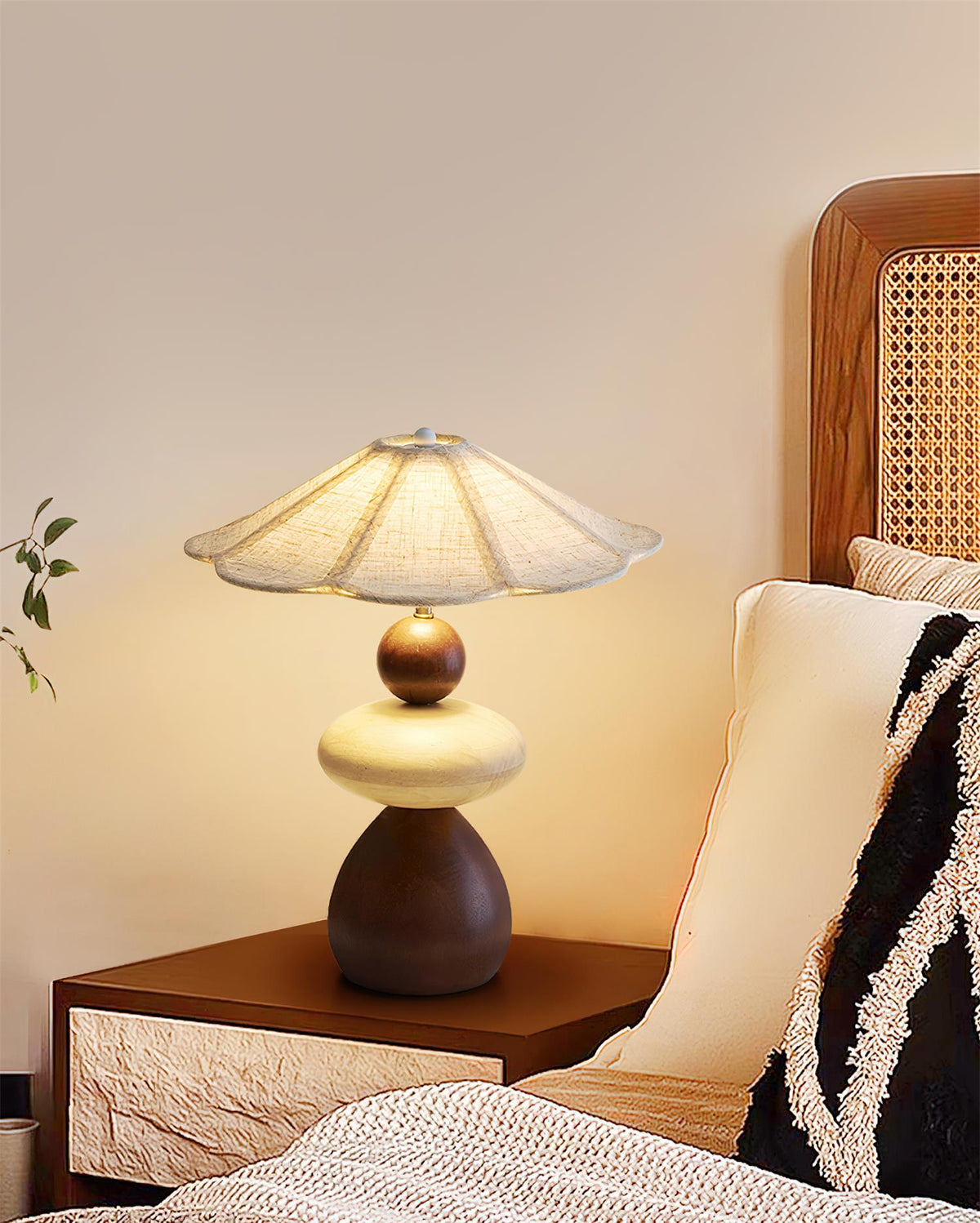 Equinox Wood Table Lamp — product view 26