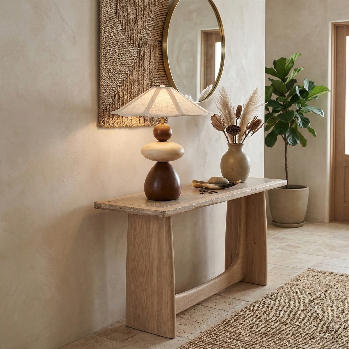 Equinox Wood Table Lamp — product view 33