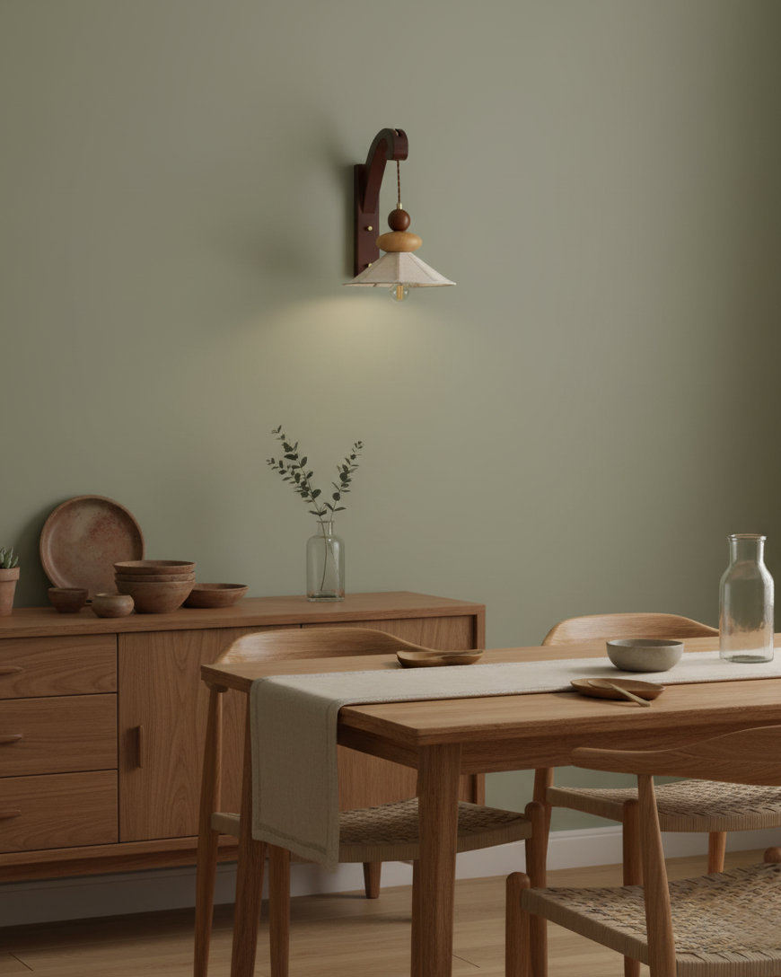 Equinox Wood Wall Lamp — product view 5