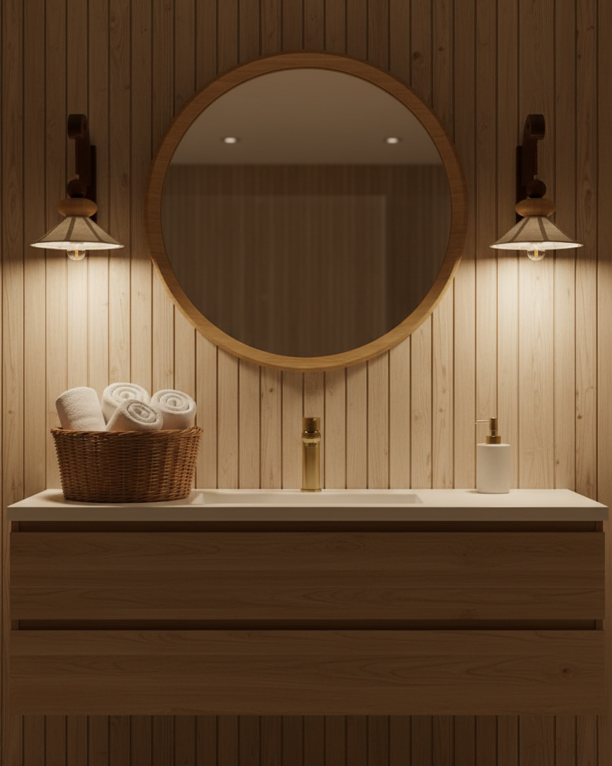 Equinox Wood Wall Lamp — product view 6