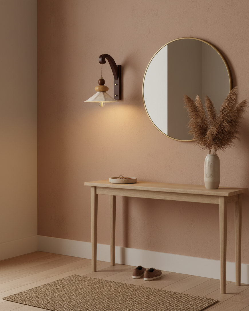Equinox Wood Wall Lamp — product view 7