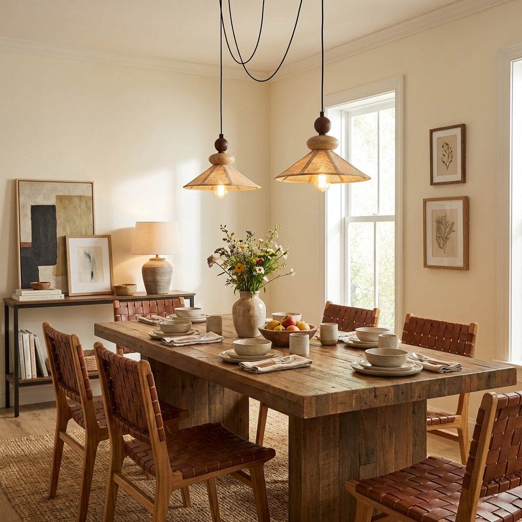 Equinox Displacement Wood Pendant Lamp — product view 5