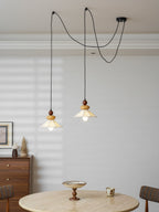 Equinox Displacement Wood Pendant Lamp — product view 7