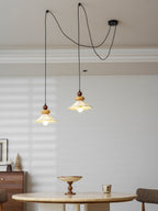 Equinox Displacement Wood Pendant Lamp — product view 8