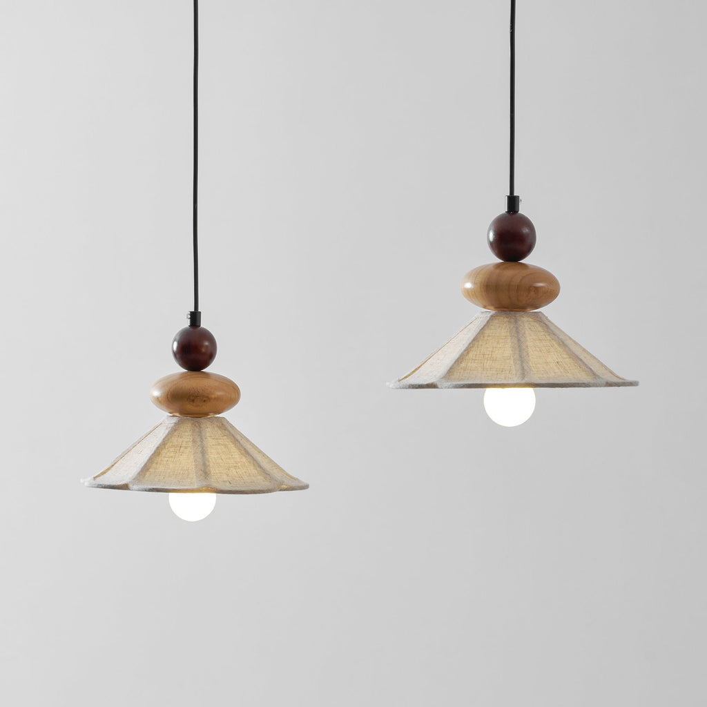 Equinox Displacement Wood Pendant Lamp — product view 18