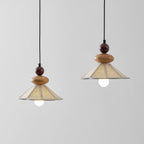 Equinox Displacement Wood Pendant Lamp — product view 18