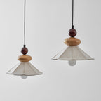 Equinox Displacement Wood Pendant Lamp — product view 19