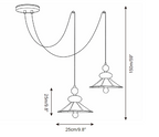 Equinox Displacement Wood Pendant Lamp — product detail 20