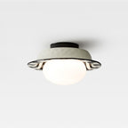 Checker Glass Ceiling Lamp — product view 7