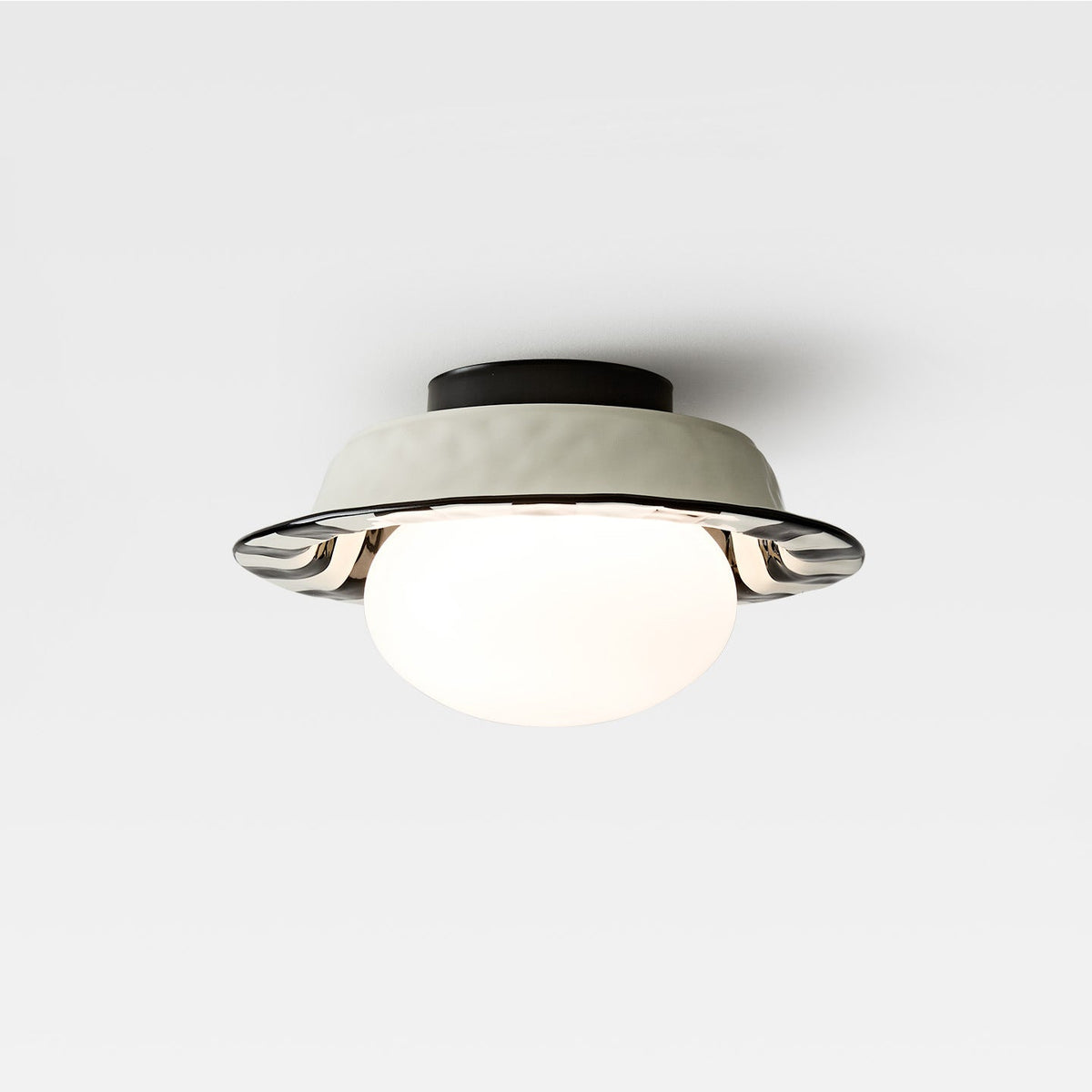 Checker Glass Ceiling Lamp — product view 7