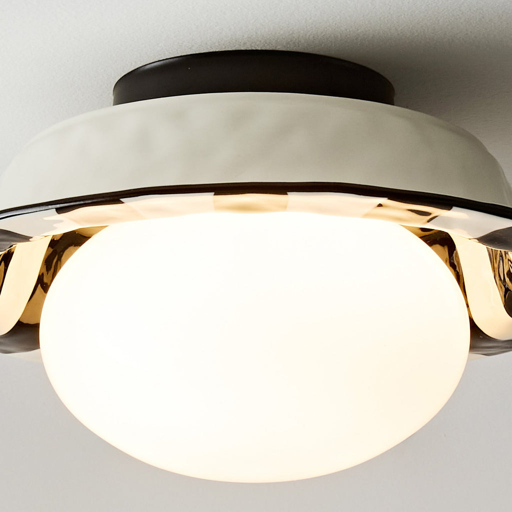 Checker Glass Ceiling Lamp — product view 8