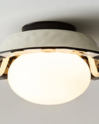 Checker Glass Ceiling Lamp — product view 9