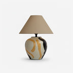 Desert Swirl Metal Table Lamp — product view 1