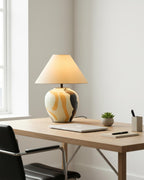 Desert Swirl Metal Table Lamp — product view 3