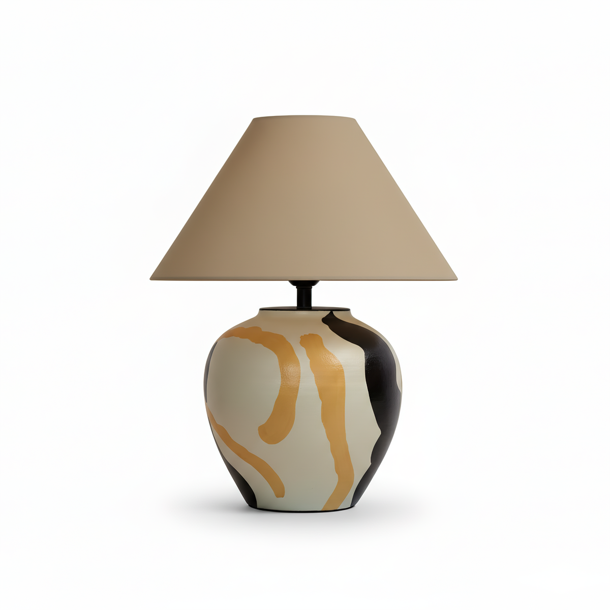 Desert Swirl Metal Table Lamp — product view 10