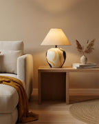 Desert Swirl Metal Table Lamp — product view 15