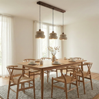Cava Stack Travertine Pendant Lamp — product view 8