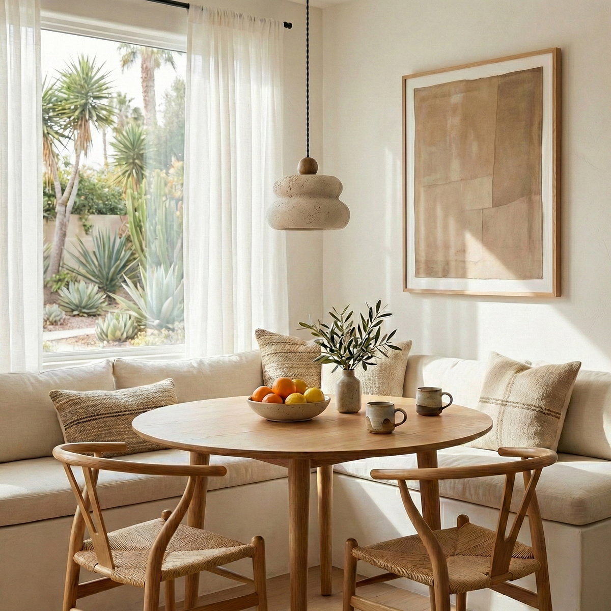 Cava Stack Travertine Pendant Lamp — product view 13