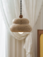 Cava Stack Travertine Pendant Lamp — product view 18