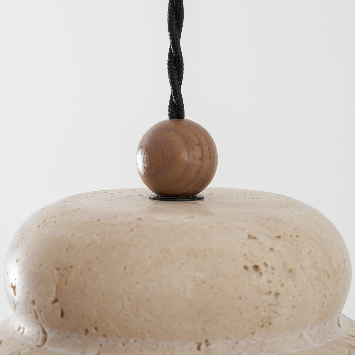 Cava Stack Travertine Pendant Lamp — product view 38