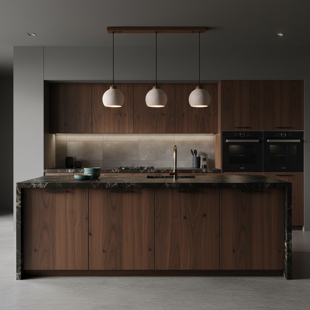 Earthform Travertine Pendant Lamp — product view 11