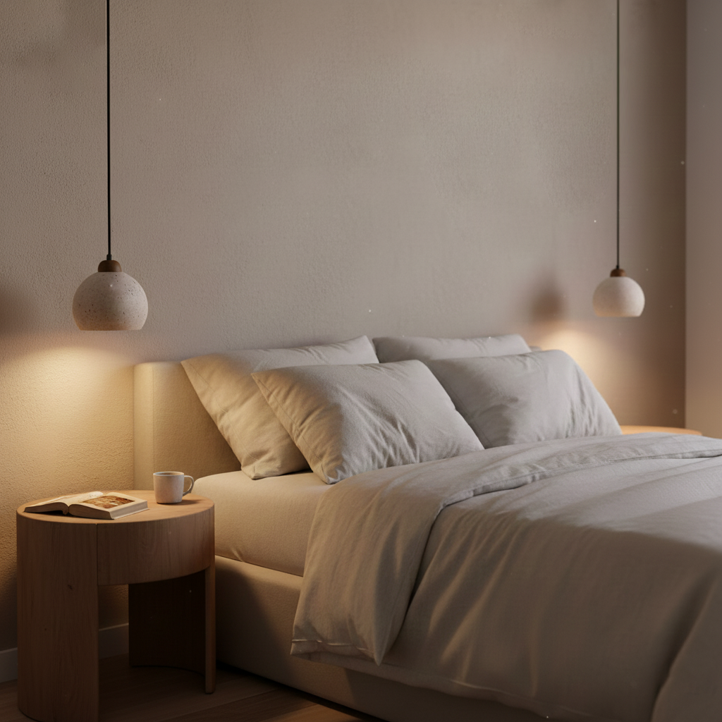 Earthform Travertine Pendant Lamp — product view 16