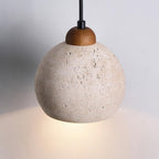 Earthform Travertine Pendant Lamp — product view 22