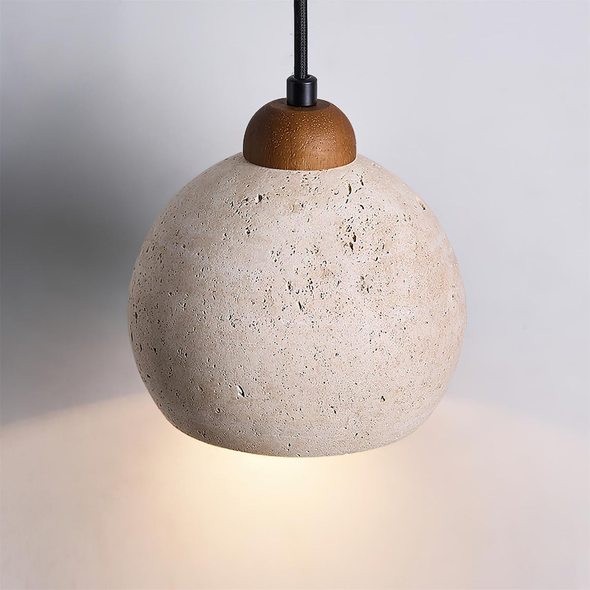Earthform Travertine Pendant Lamp — product view 22