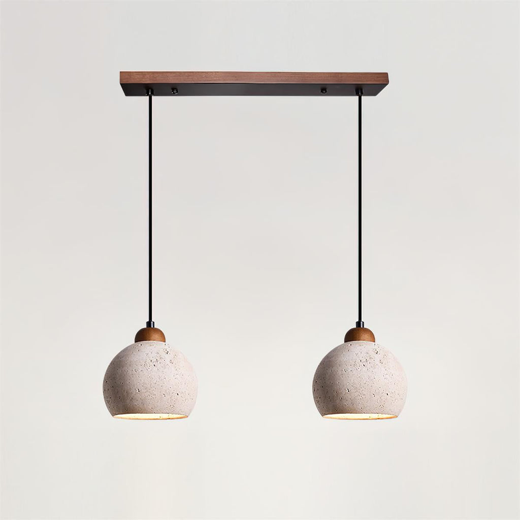Earthform Travertine Pendant Lamp — product view 24