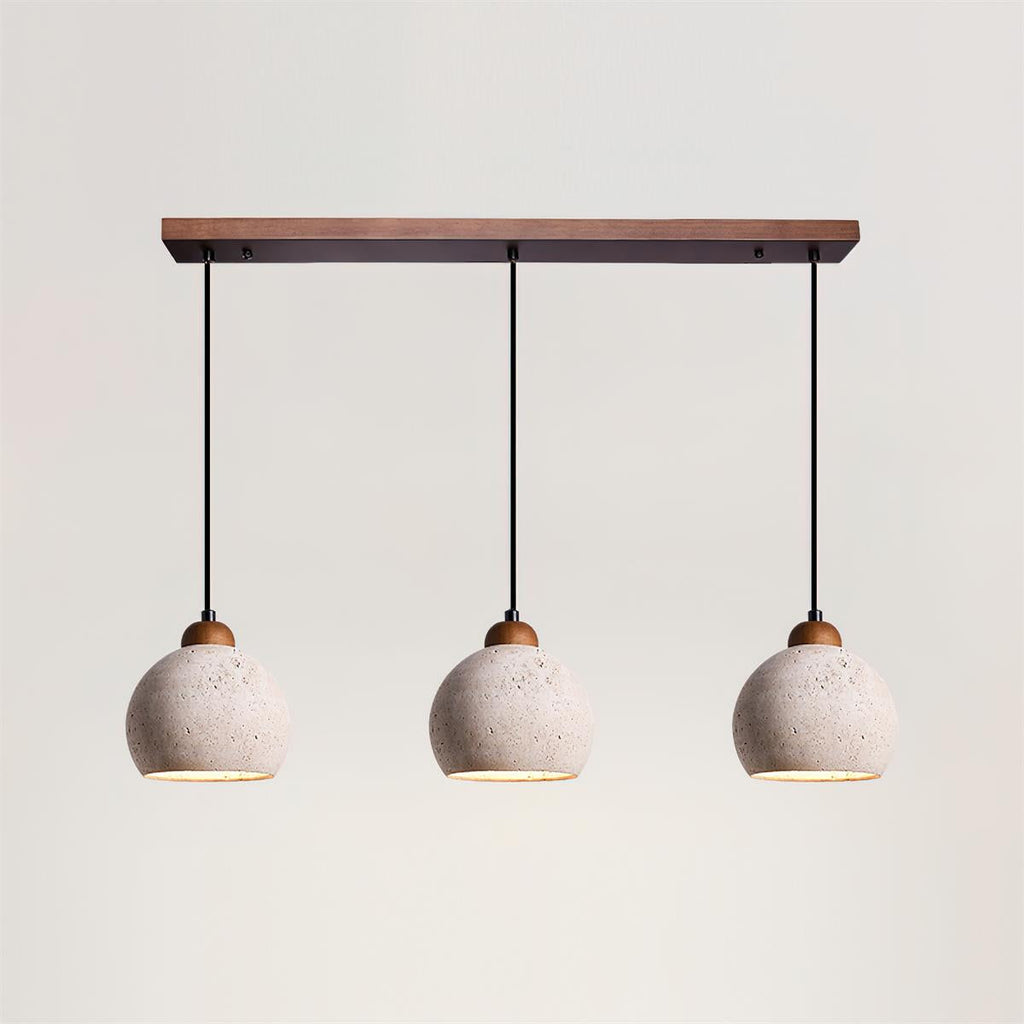 Earthform Travertine Pendant Lamp — product view 25