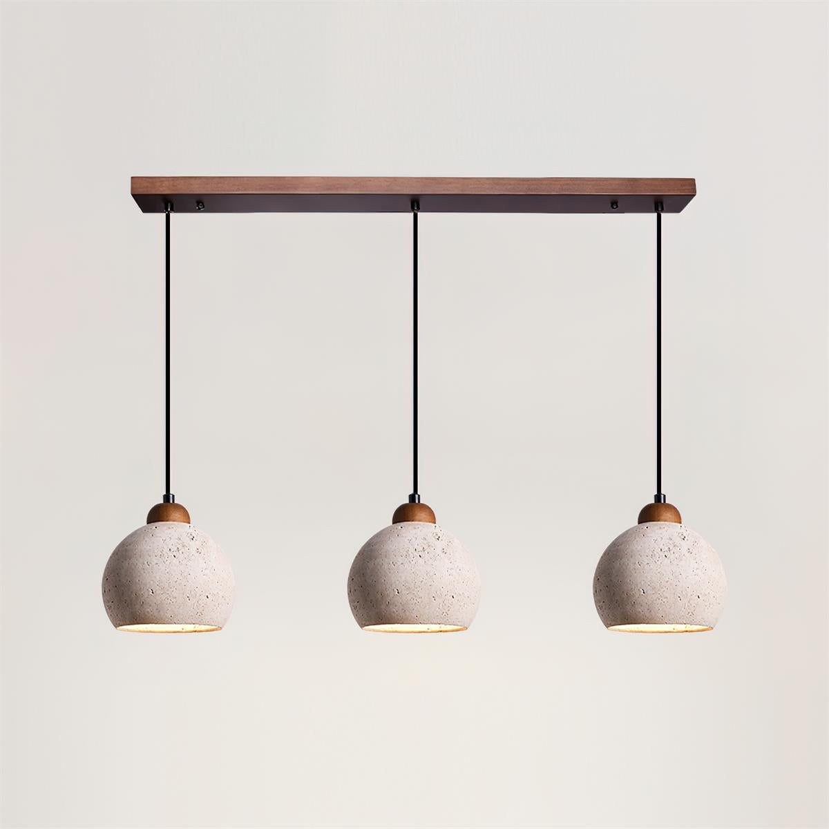 Earthform Travertine Pendant Lamp — product view 25