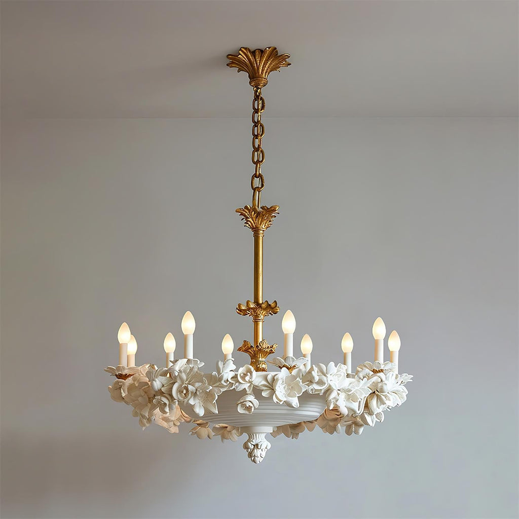 Florentine Petals Metal Chandelier — product view 28